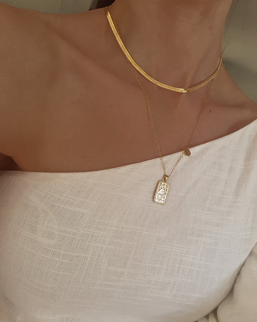 Virgo Zodiac Necklace