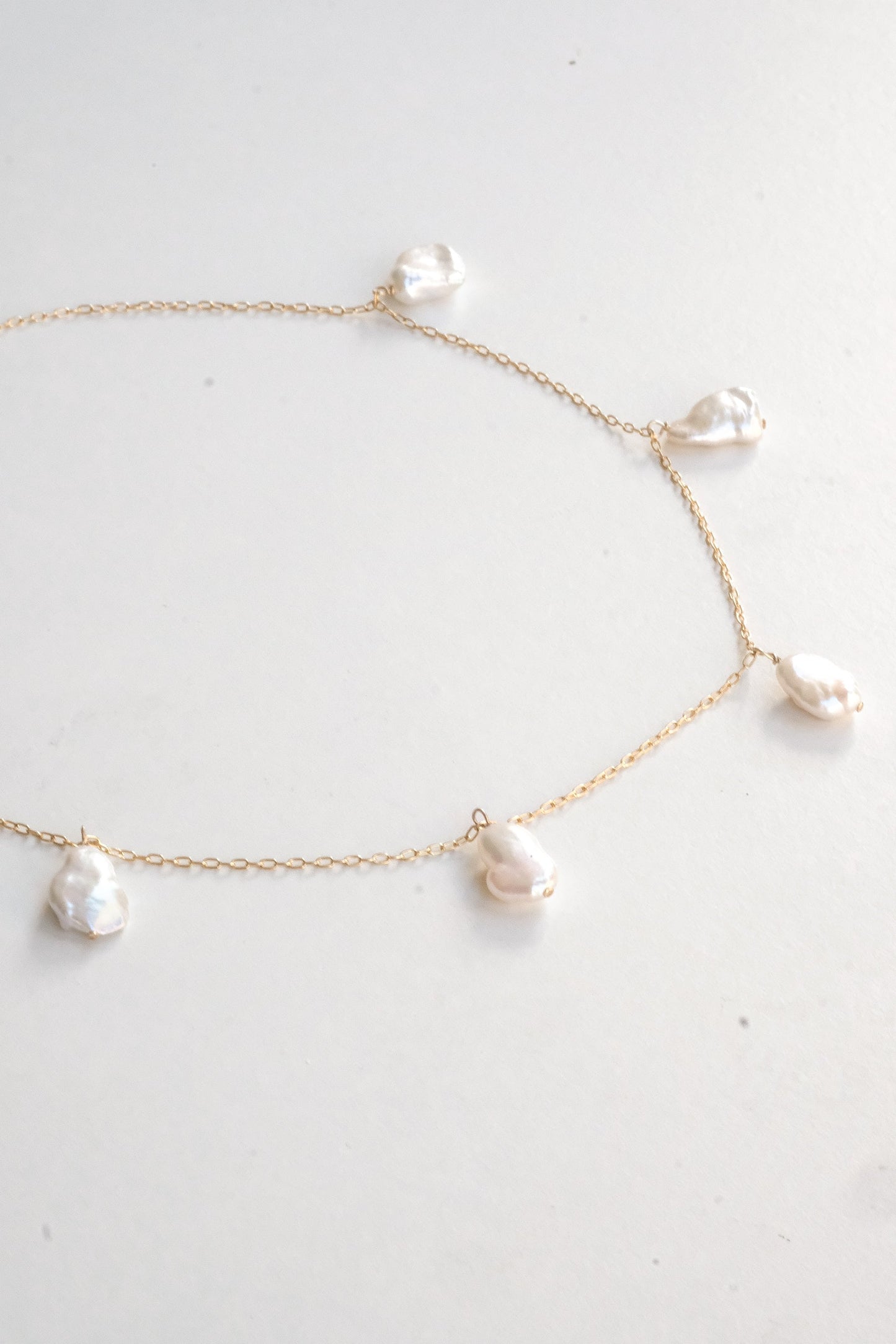 Ana Keshi Pearl Necklace - S-kin Studio Jewelry | Minimal Jewellery That Lasts.