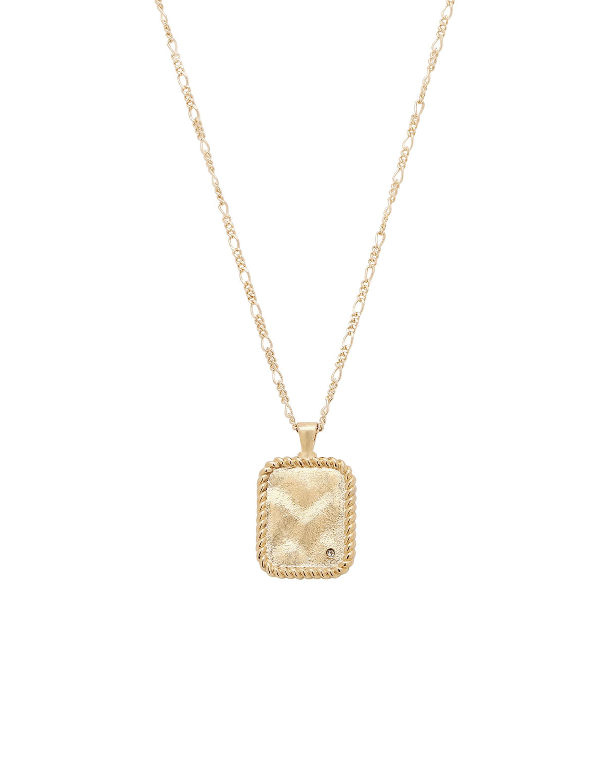 Flint Engravable Pendant Necklace