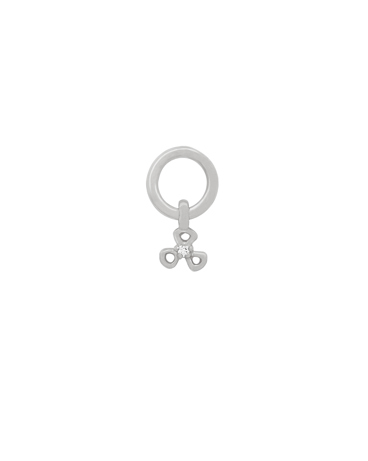 Chihiro Flower Charm - Sterling Silver