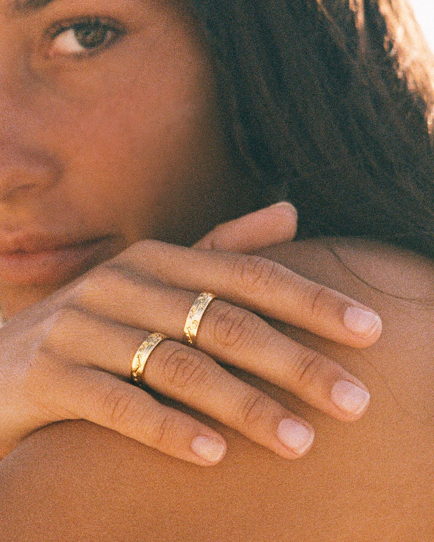 Solid Gold Dante Ring