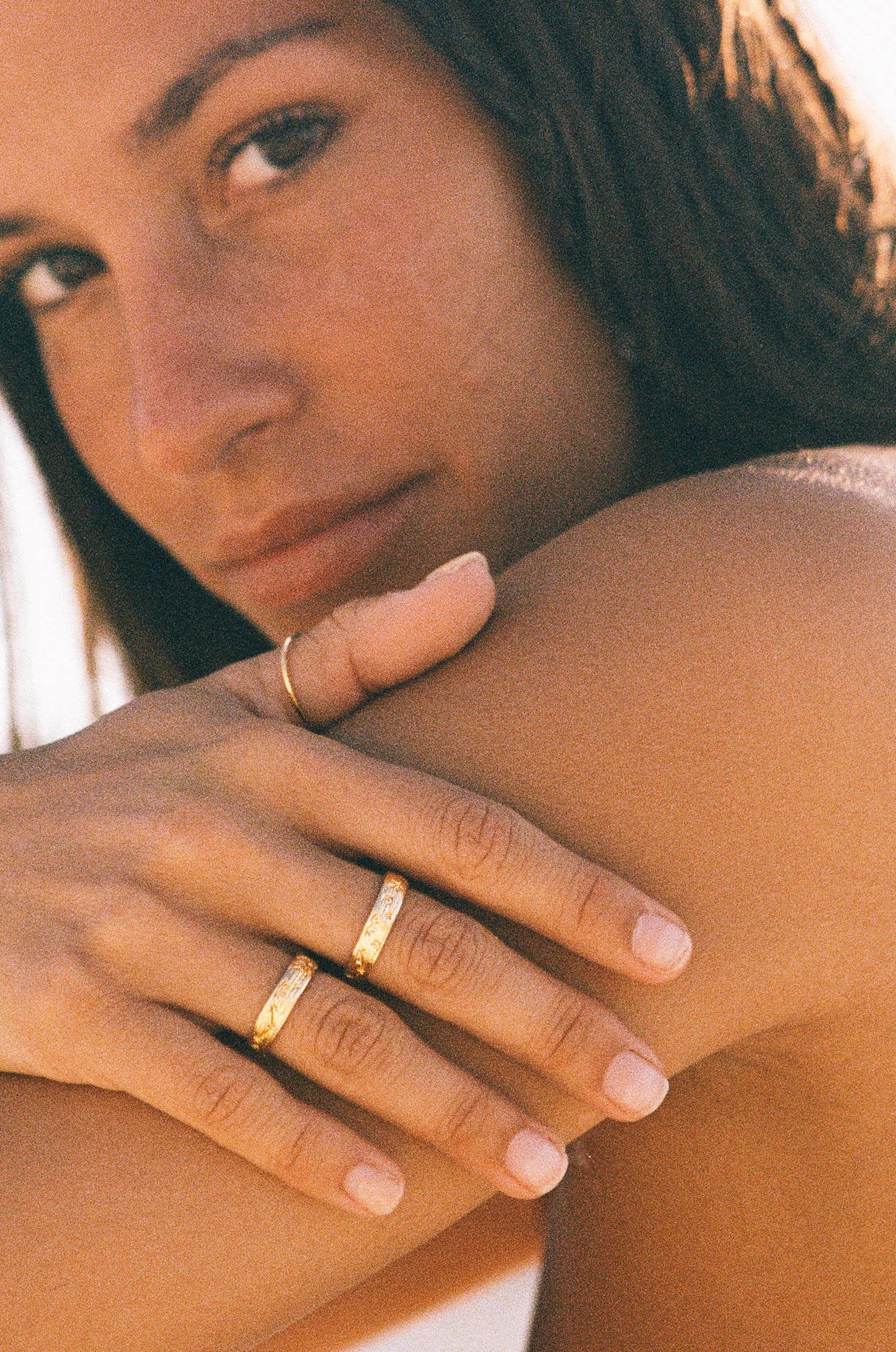Solid Gold Dante Ring