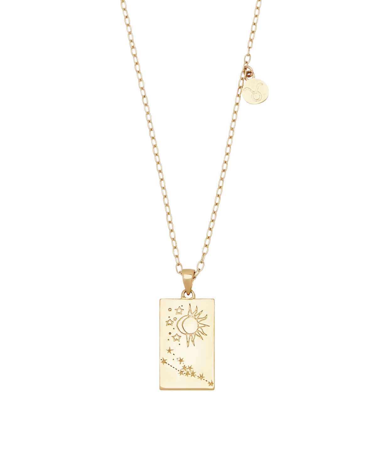 Taurus Zodiac Necklace