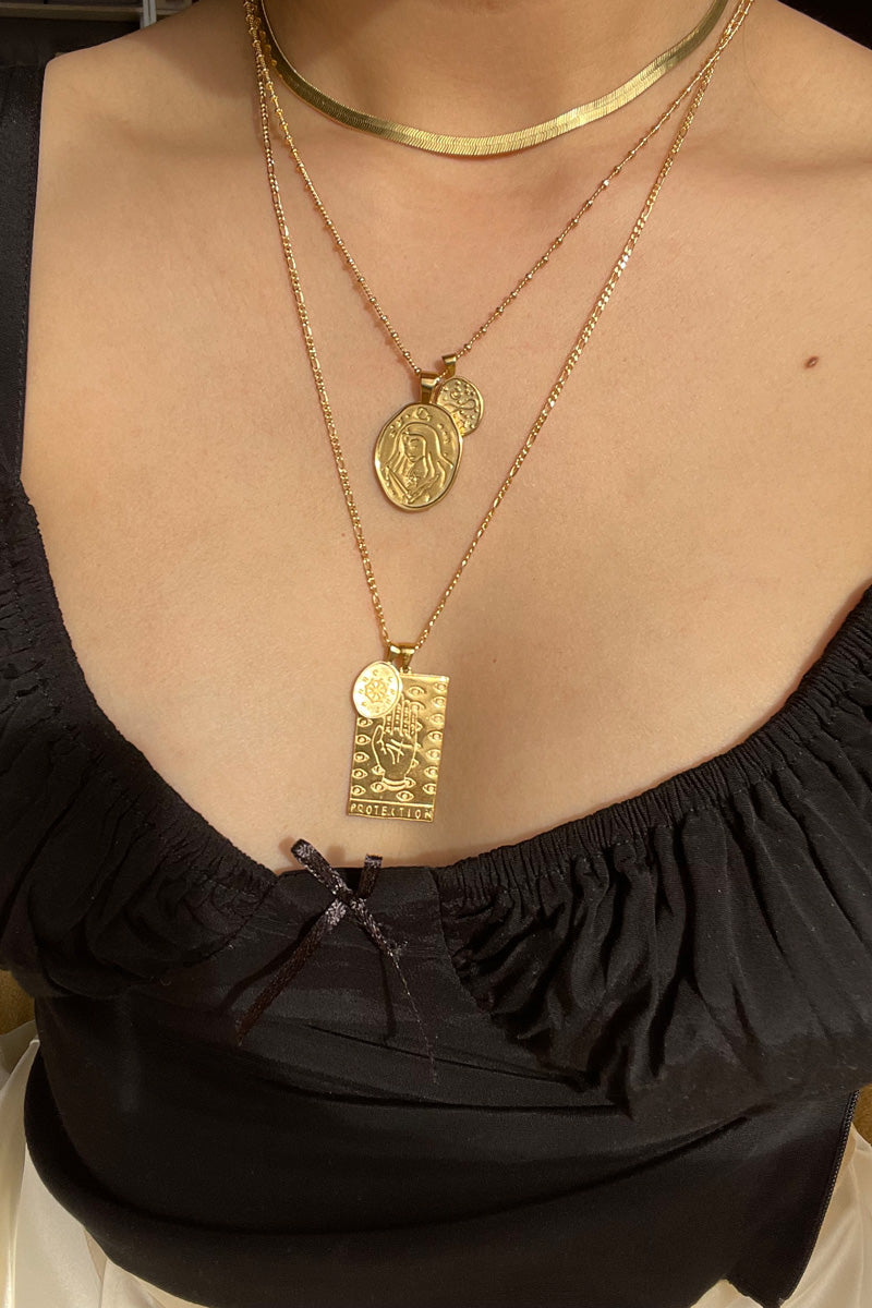 Tarot Inspired Gold Fill Jewelry | S-kin Studio Jewelry | Minimal Jewelry That Lasts