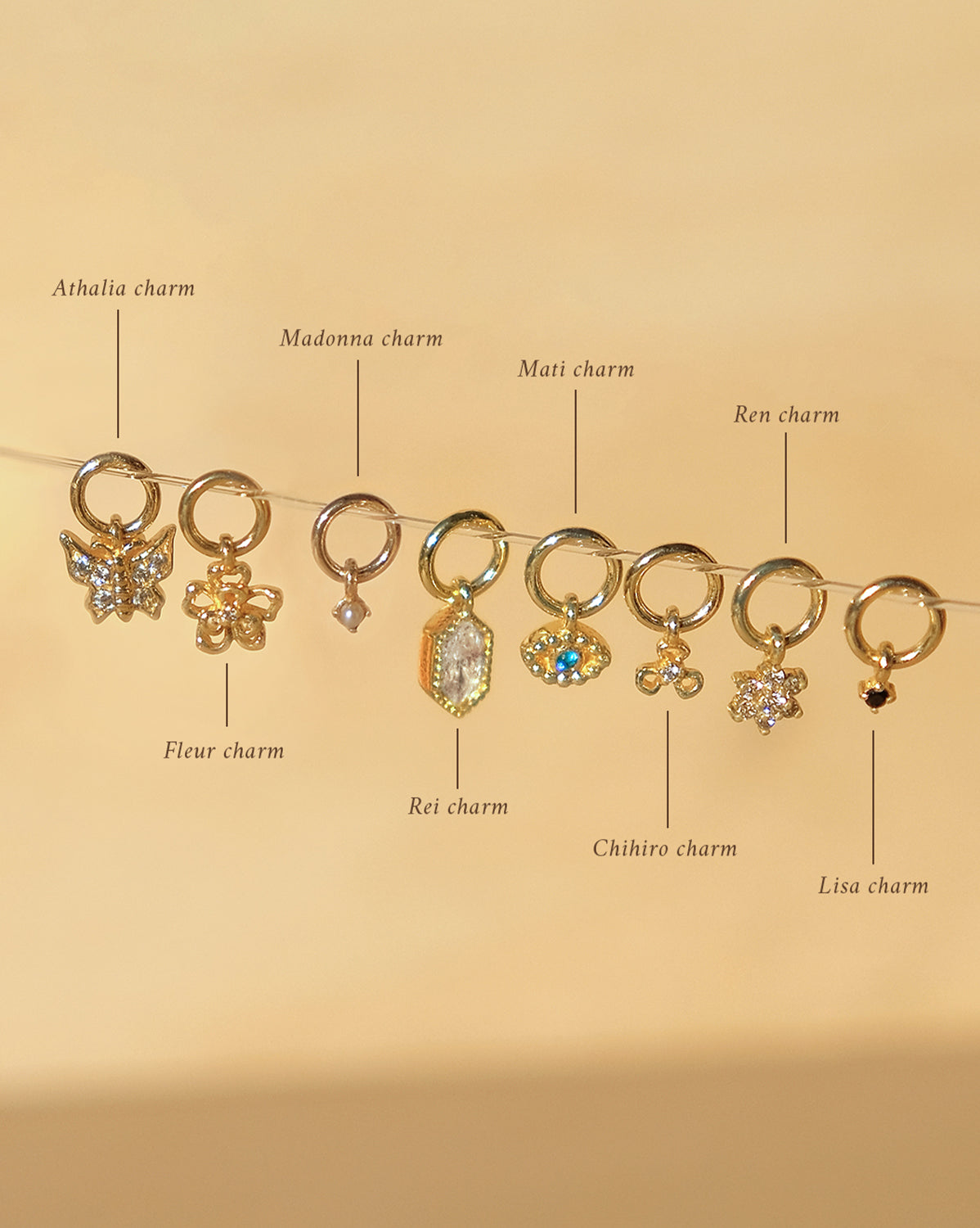 Athalia Butterfly Charm