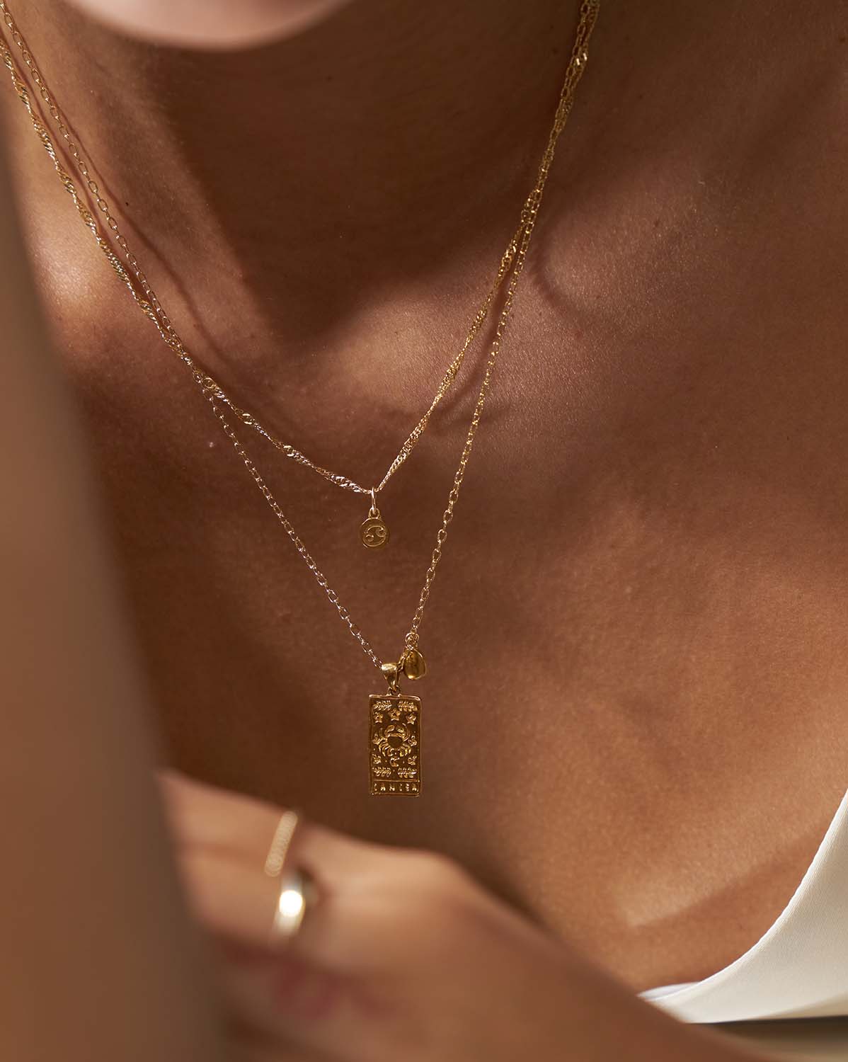Cancer Zodiac Necklace