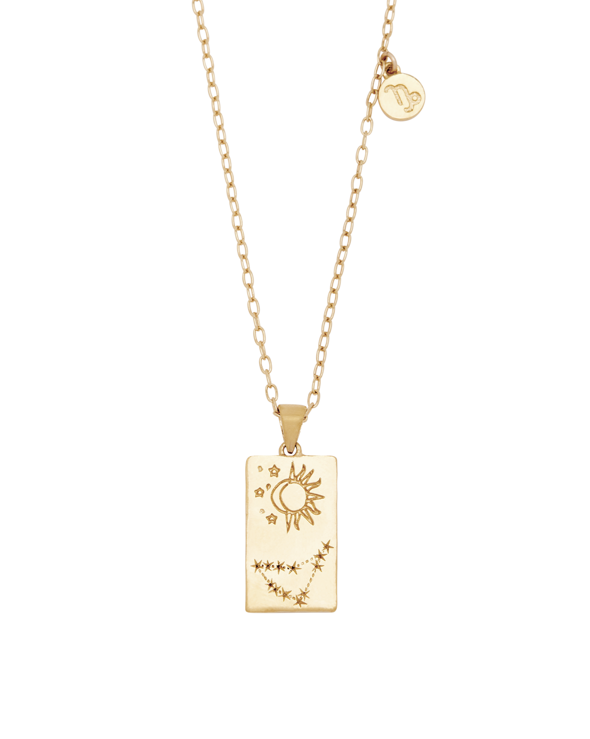 Capricorn Zodiac Necklace