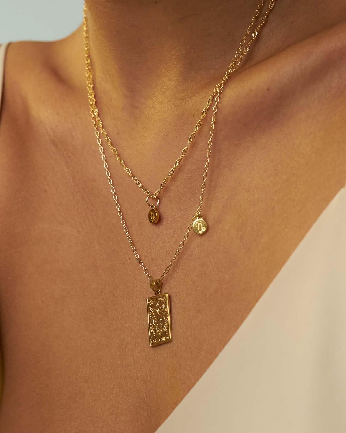 Capricorn Zodiac Pendant