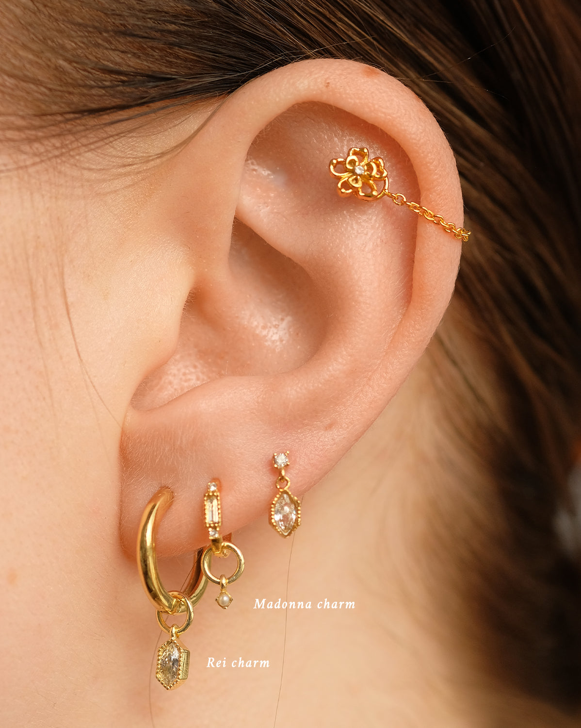 Madonna Pearl Charm