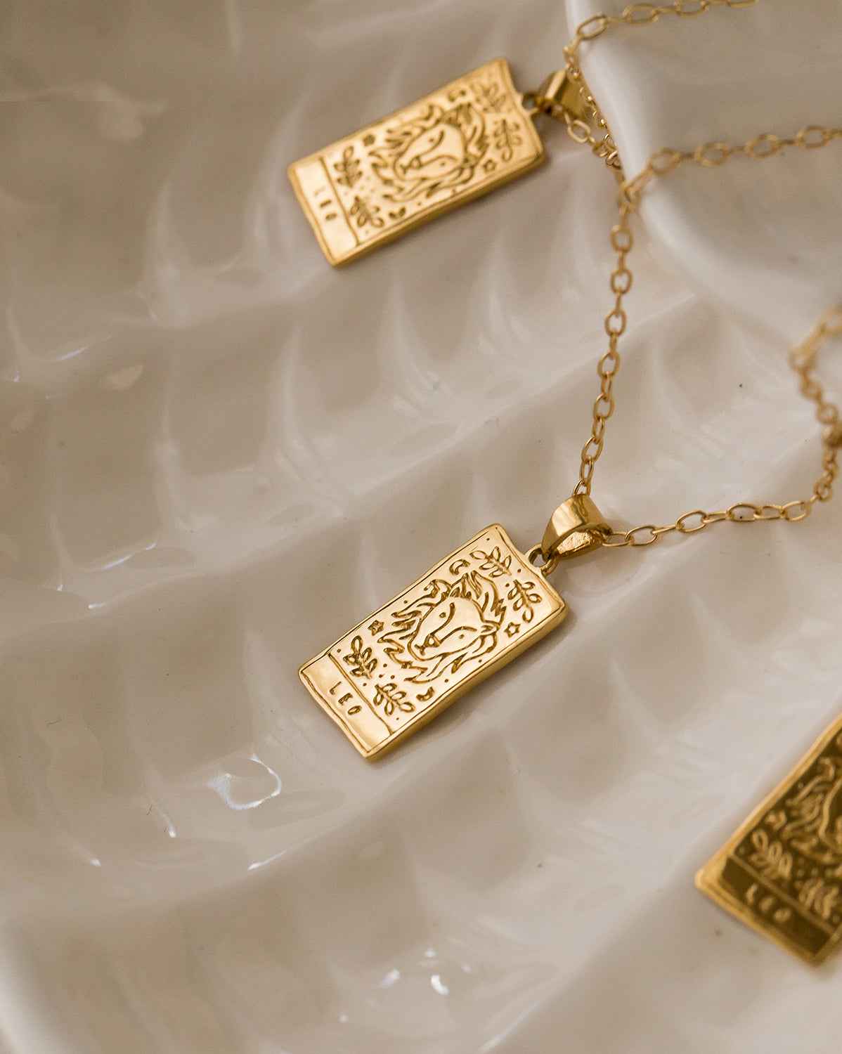 Leo Zodiac Necklace - S-kin Studio Jewelry | Minimal Jewellery That Lasts.