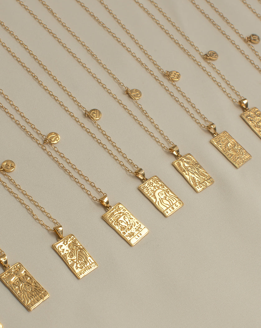 Virgo Zodiac Necklace