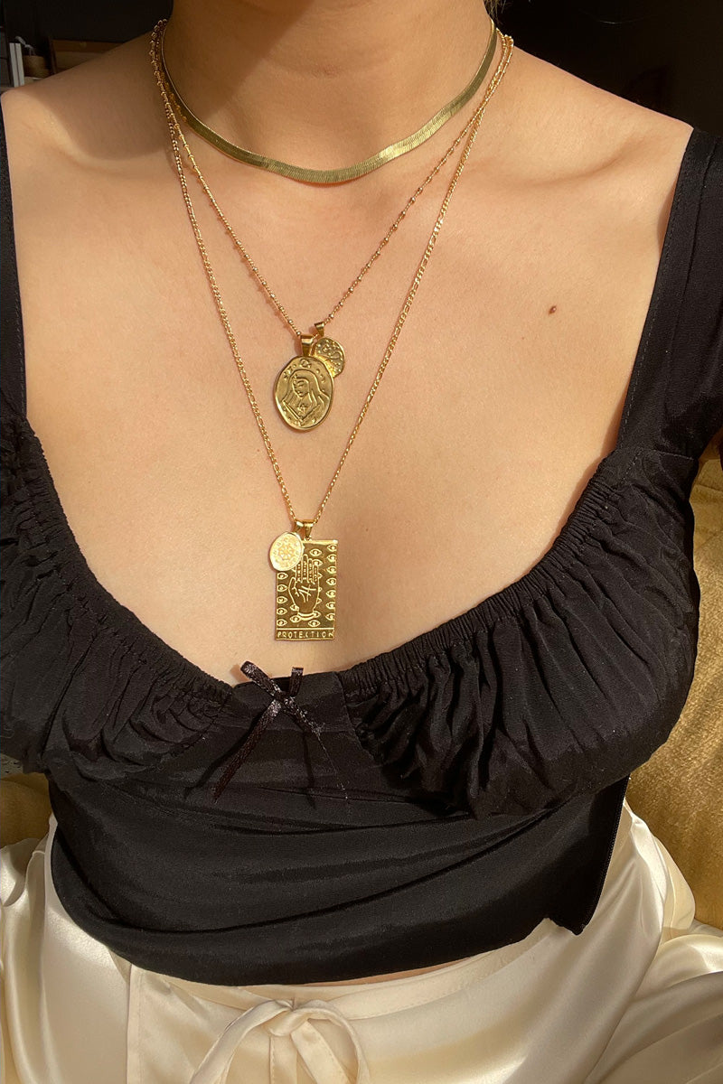 Tarot Inspired Gold Fill Jewelry | S-kin Studio Jewelry | Minimal Jewelry That Lasts