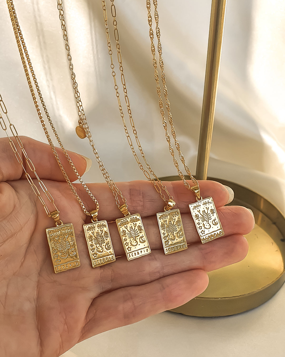 Scorpio Zodiac Pendant