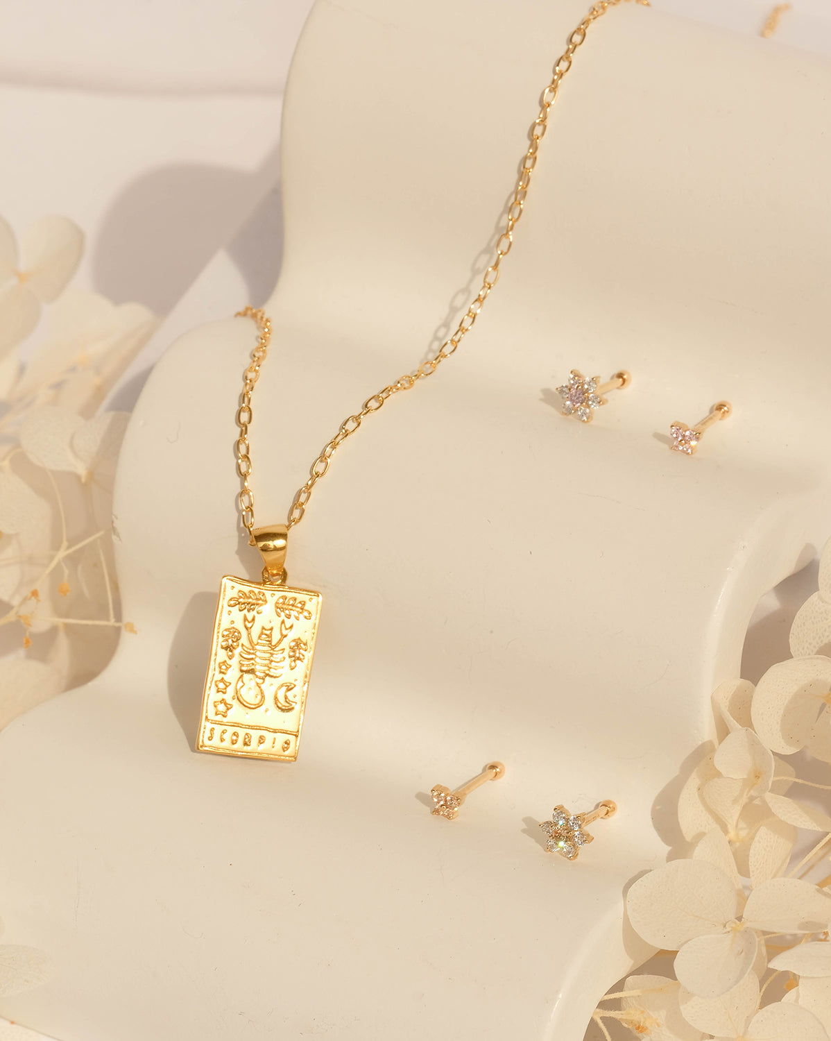Scorpio Zodiac Necklace - S-kin Studio Jewelry | Minimal Jewellery That Lasts.