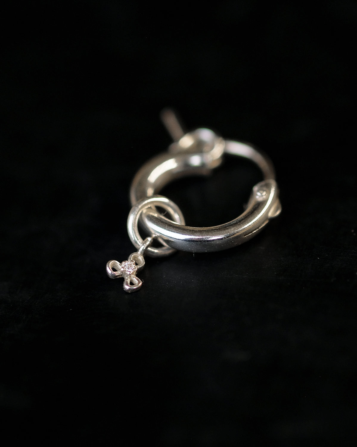 Chihiro Flower Charm - Sterling Silver