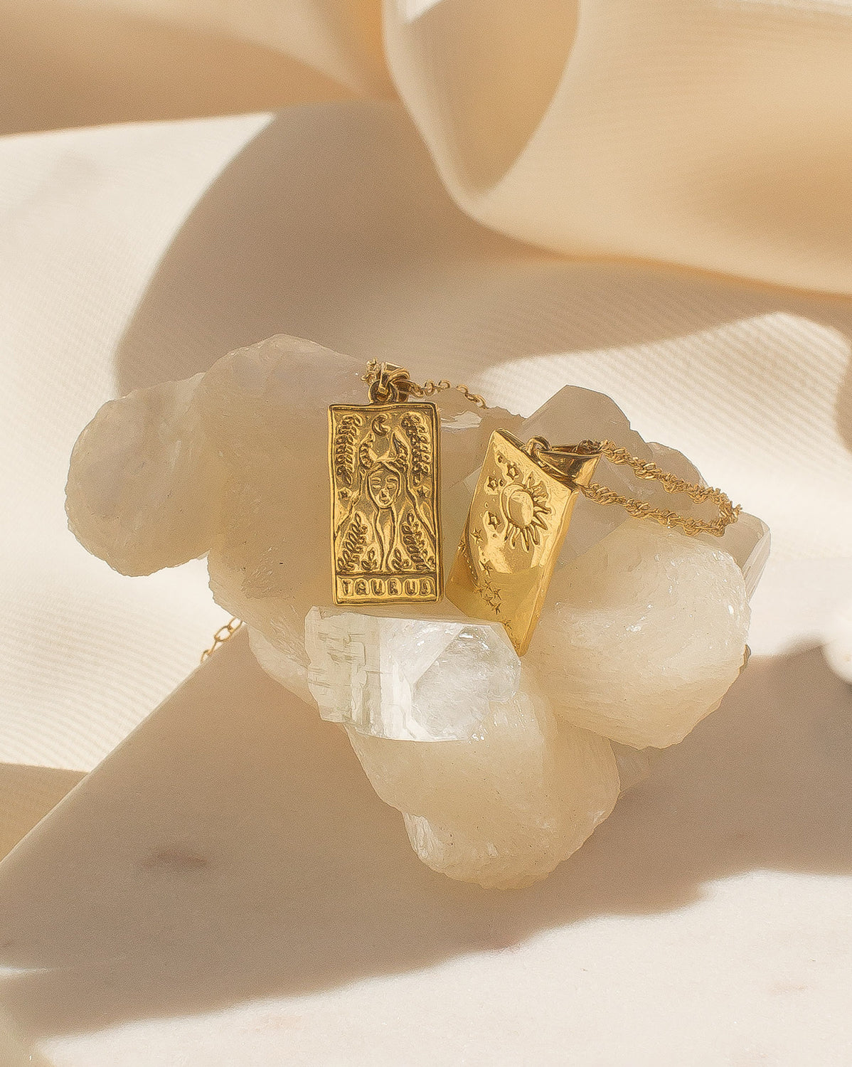Taurus Zodiac Necklace - S-kin Studio Jewelry | Minimal Jewellery That Lasts.