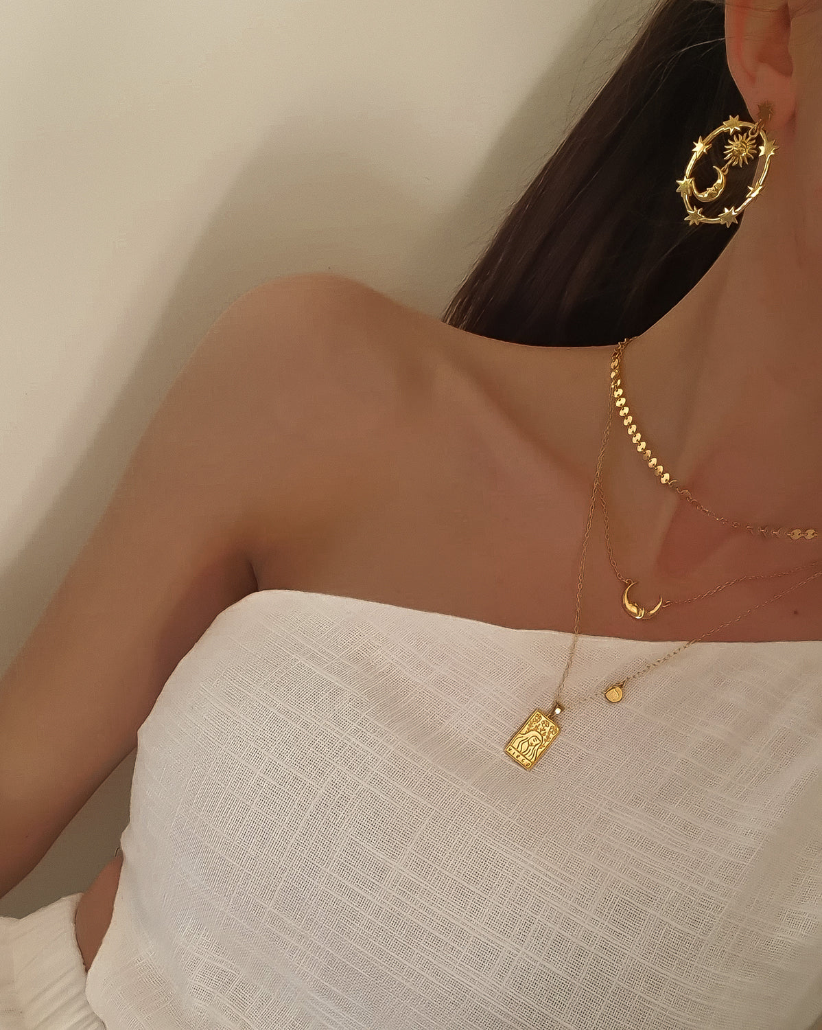 Virgo Zodiac Necklace - S-kin Studio Jewelry | Minimal Jewellery That Lasts.