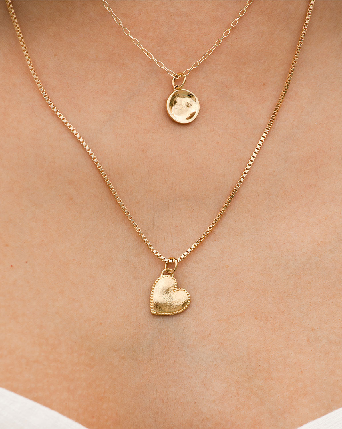 Venus Engravable Heart Pendant