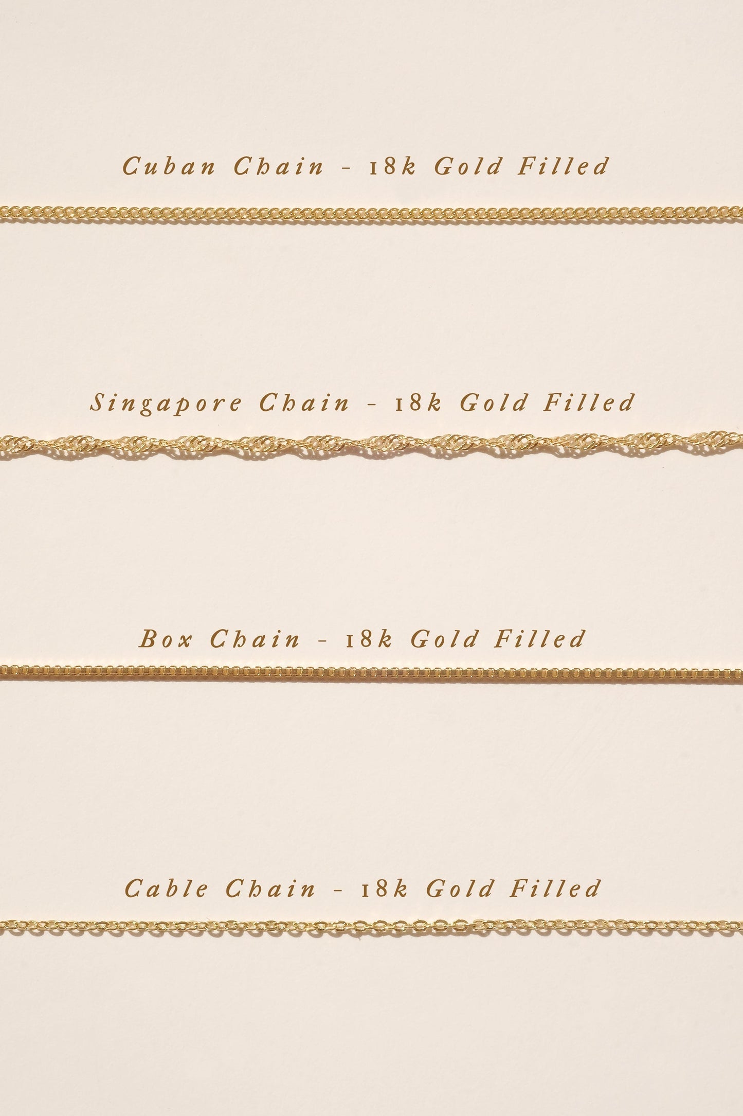 Cable Chain Necklace - S-kin Studio Jewelry | Minimal Jewellery That Lasts.