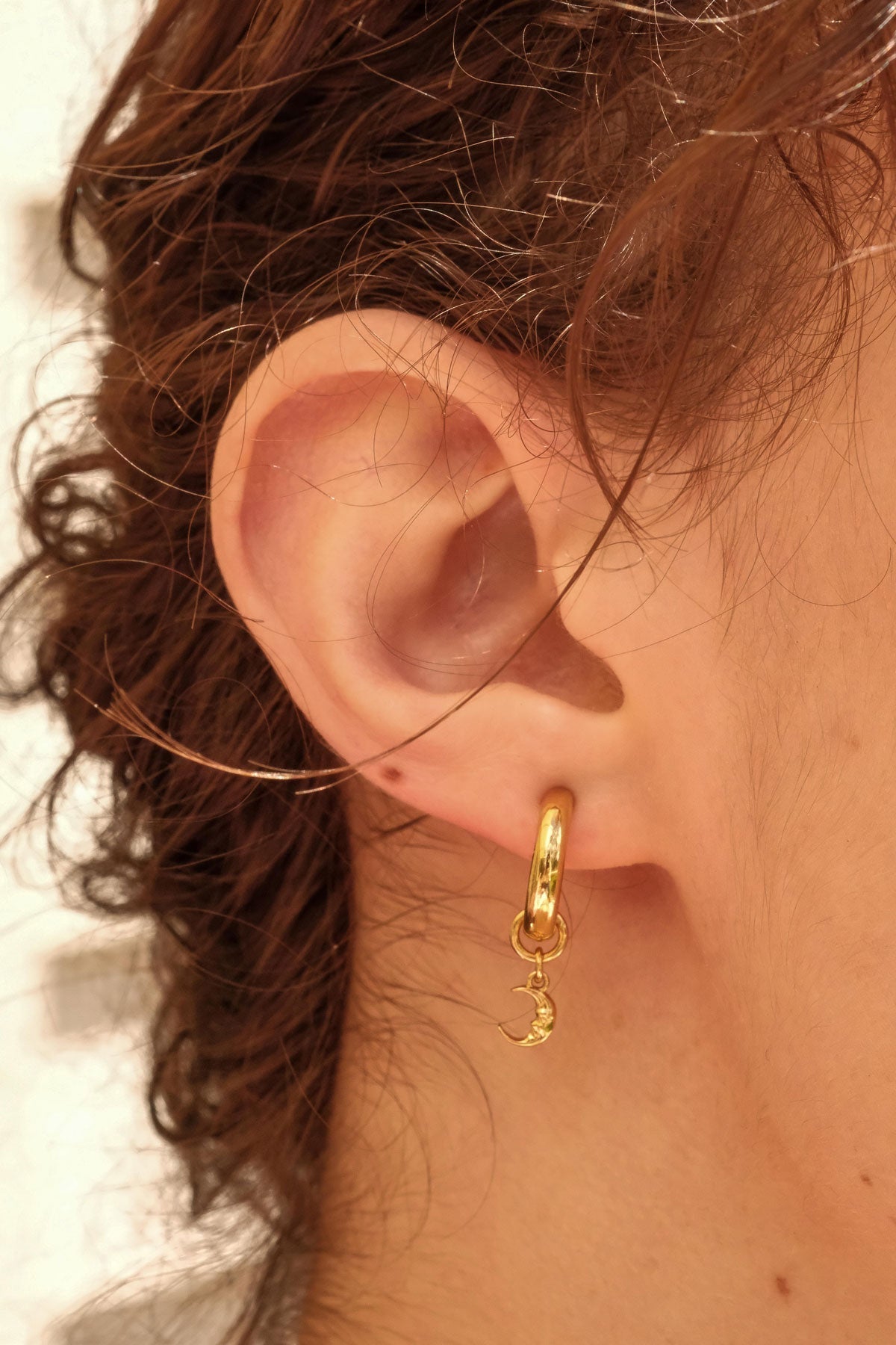 Lunasol Hoops - S-kin Studio Jewelry | Minimal Jewellery That Lasts.