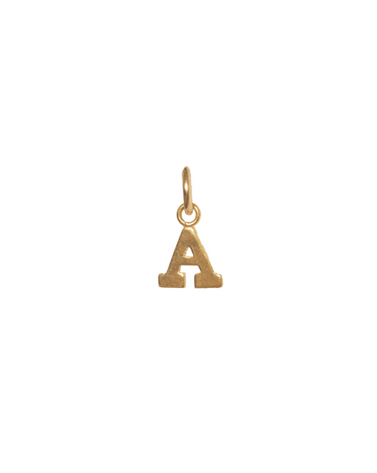 Mix & Match Serif Letter Charm (Gold-Filled)