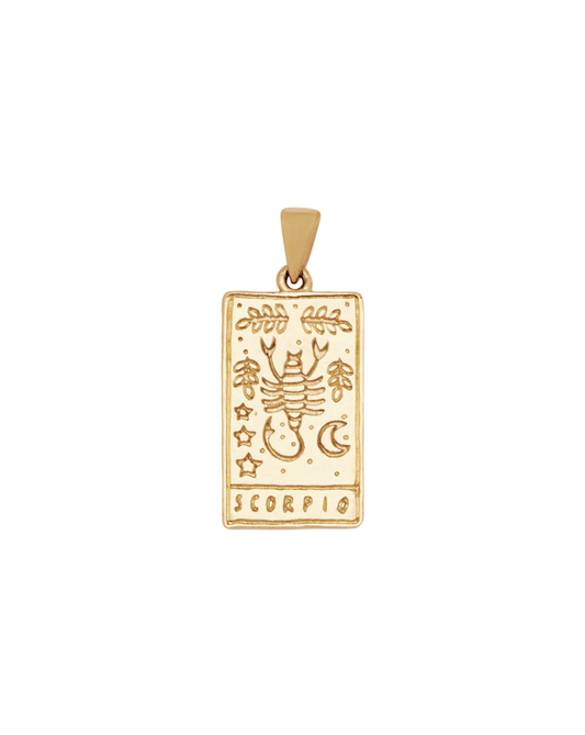 Scorpio Zodiac Pendant