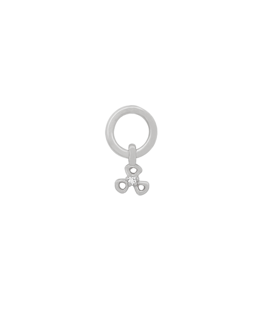 Chihiro Flower Charm - Sterling Silver