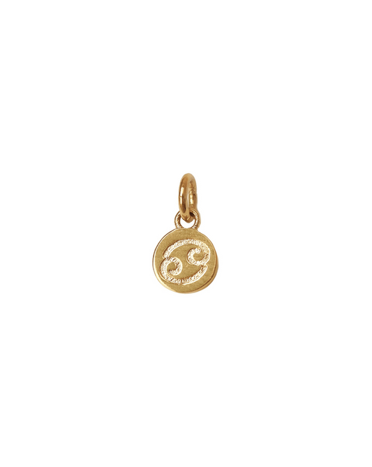 Small Cancer Zodiac Pendant