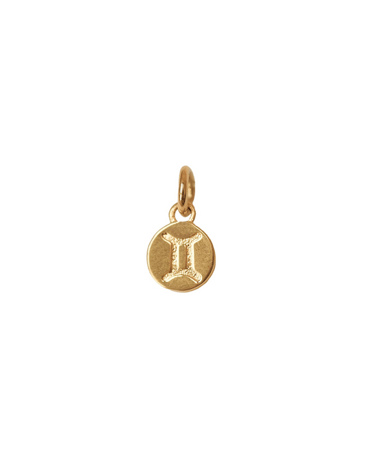 Small Gemini Zodiac Pendant