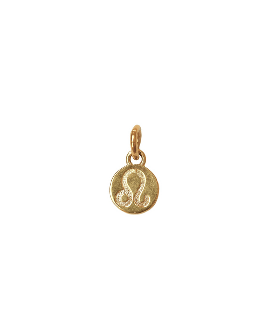 Small Leo Zodiac Pendant