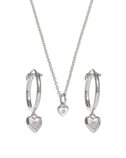 The Heart Gift Set - Sterling Silver