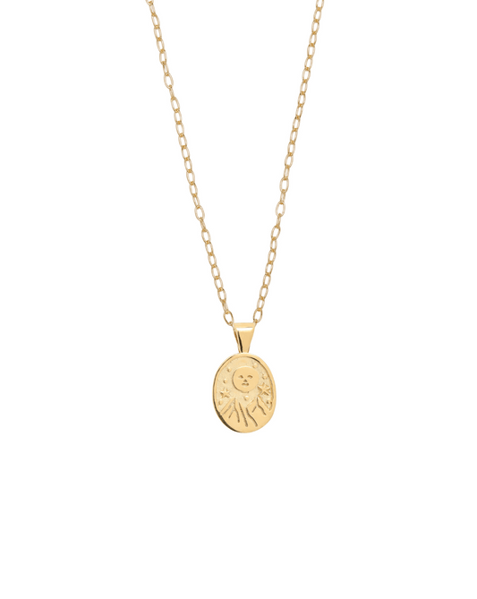 The Moon Tarot Necklace