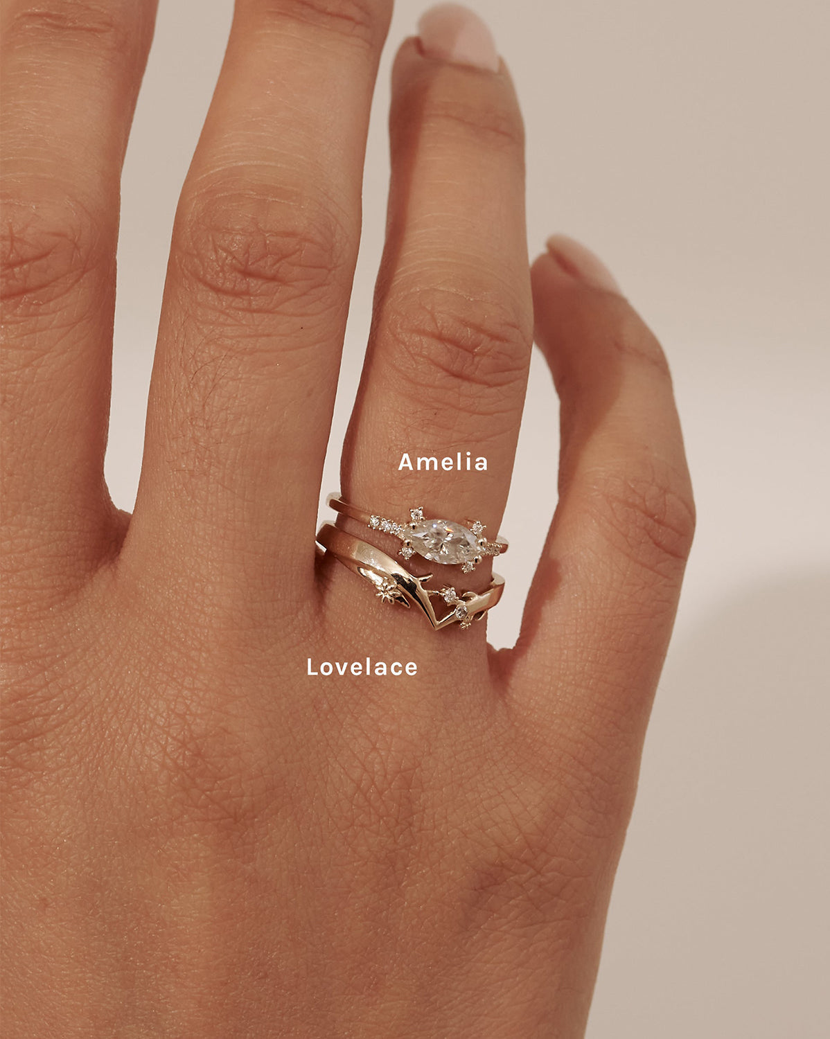 Lovelace Wishbone Ring