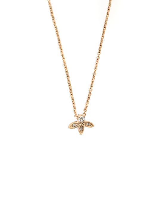 Cleopatra Milgrain Necklace - Gold Filled | S-kin Studio Jewelry | Ethical Gold Necklace