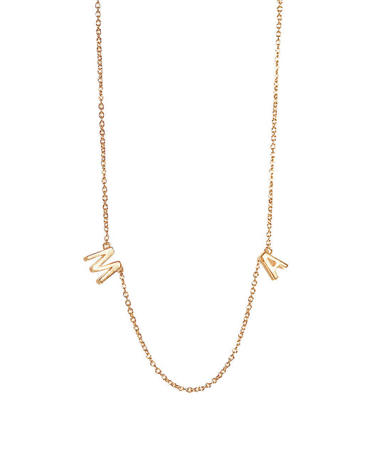 Custom Duo Initials Necklace - S-kin Studio Jewelry | Minimal Jewellery That Lasts.