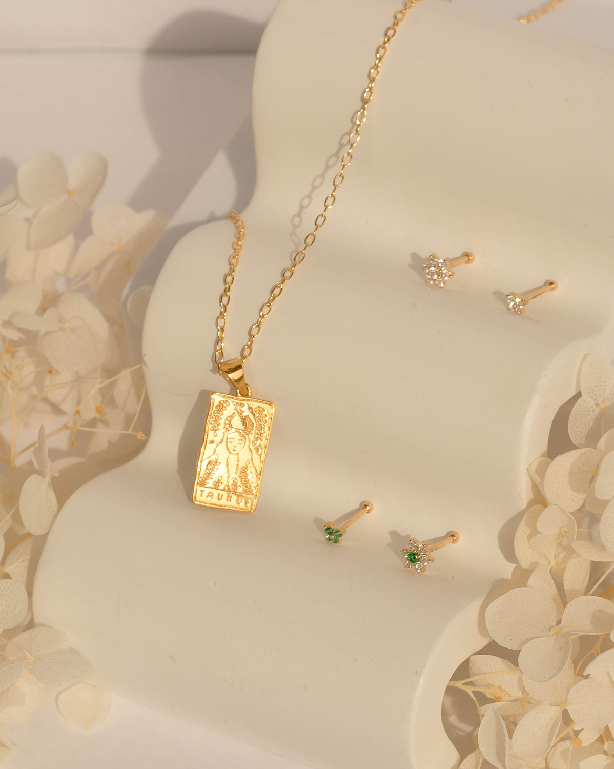 Taurus Zodiac Necklace - S-kin Studio Jewelry | Minimal Jewellery That Lasts.