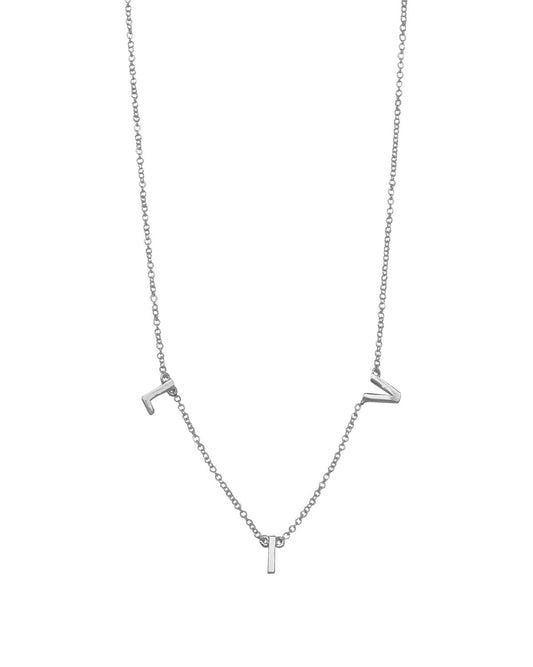 Custom Initial Necklace - S-kin Studio Jewelry | Minimal Jewellery That Lasts.